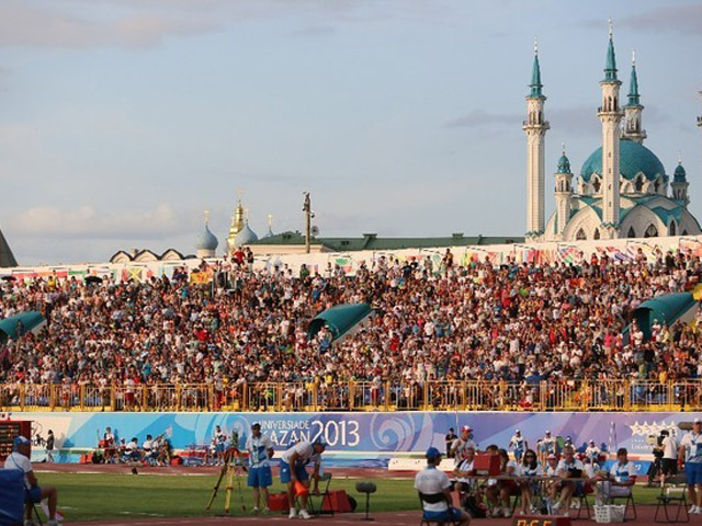 Около 770 тыс. человек посетили соревнования Универсиады 2013 года в Казани