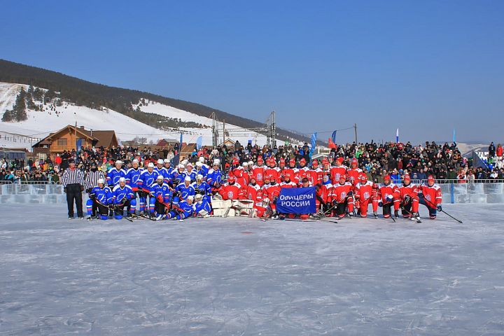 Легенды хоккея на льду Байкала 