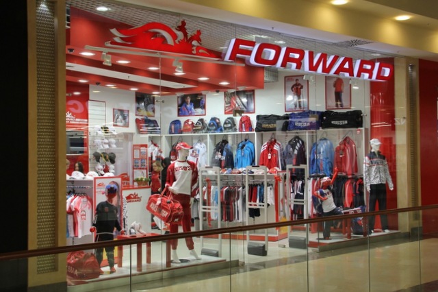 Фирменный магазин FORWARD в Новосибирске Фирменный магазин FORWARD в Новосибирске