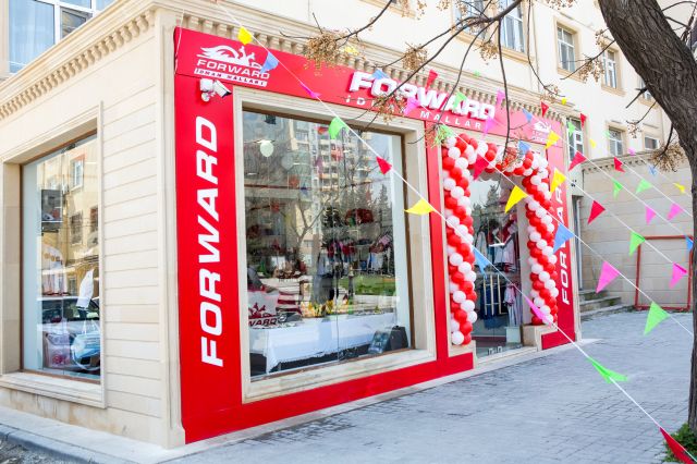 Фирменный магазин FORWARD открылся в Баку Фирменный магазин FORWARD открылся в Баку