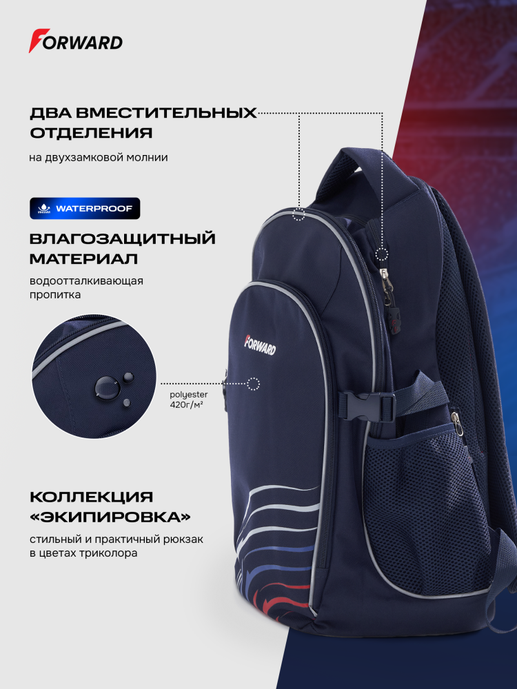 EQ2025F-NN12 Рюкзак (синий/синий)