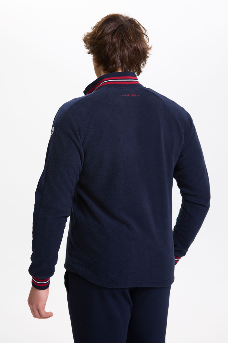 Куртка флисовая мужская (синий)