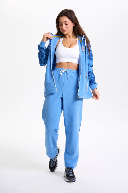 W06310G-AA256 Костюм флисовый женский (голубой/голубой)