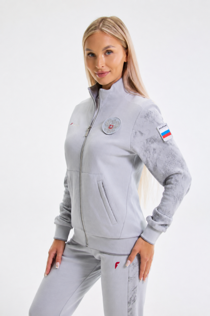 W04336G-UU256 Костюм тренировочный женский (графит)