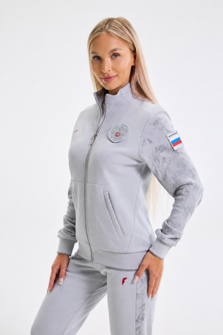 W04336G-UU256 Костюм тренировочный женский (графит)
