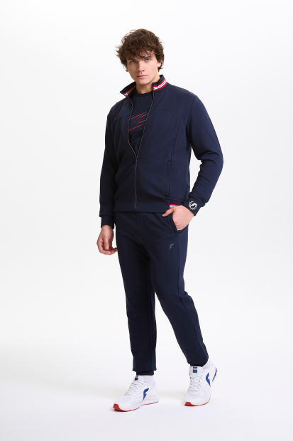 Костюм спортивый мужской (синий/синий)