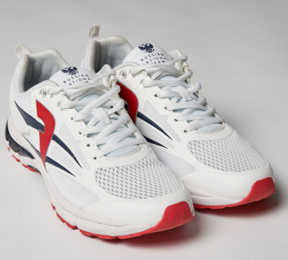 U22211G-FF202 Кроссовки беговые (белый/голубой)