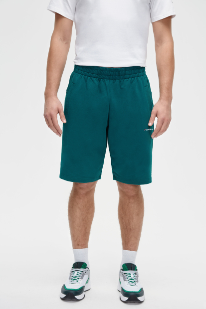 Шорты тренировочные мужские (бирюзовый/бирюзовый)