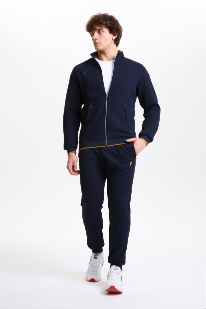 Костюм тренировочный мужской (синий/синий)