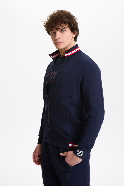 Костюм спортивый мужской (синий/синий)