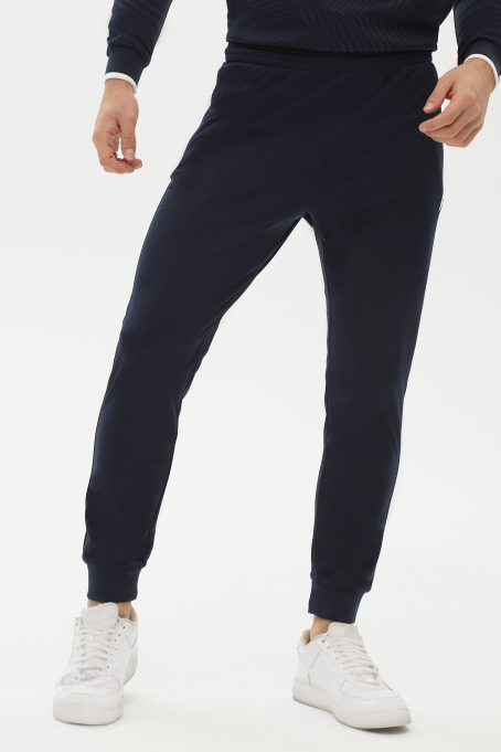 Брюки тренировочные мужские (синий)