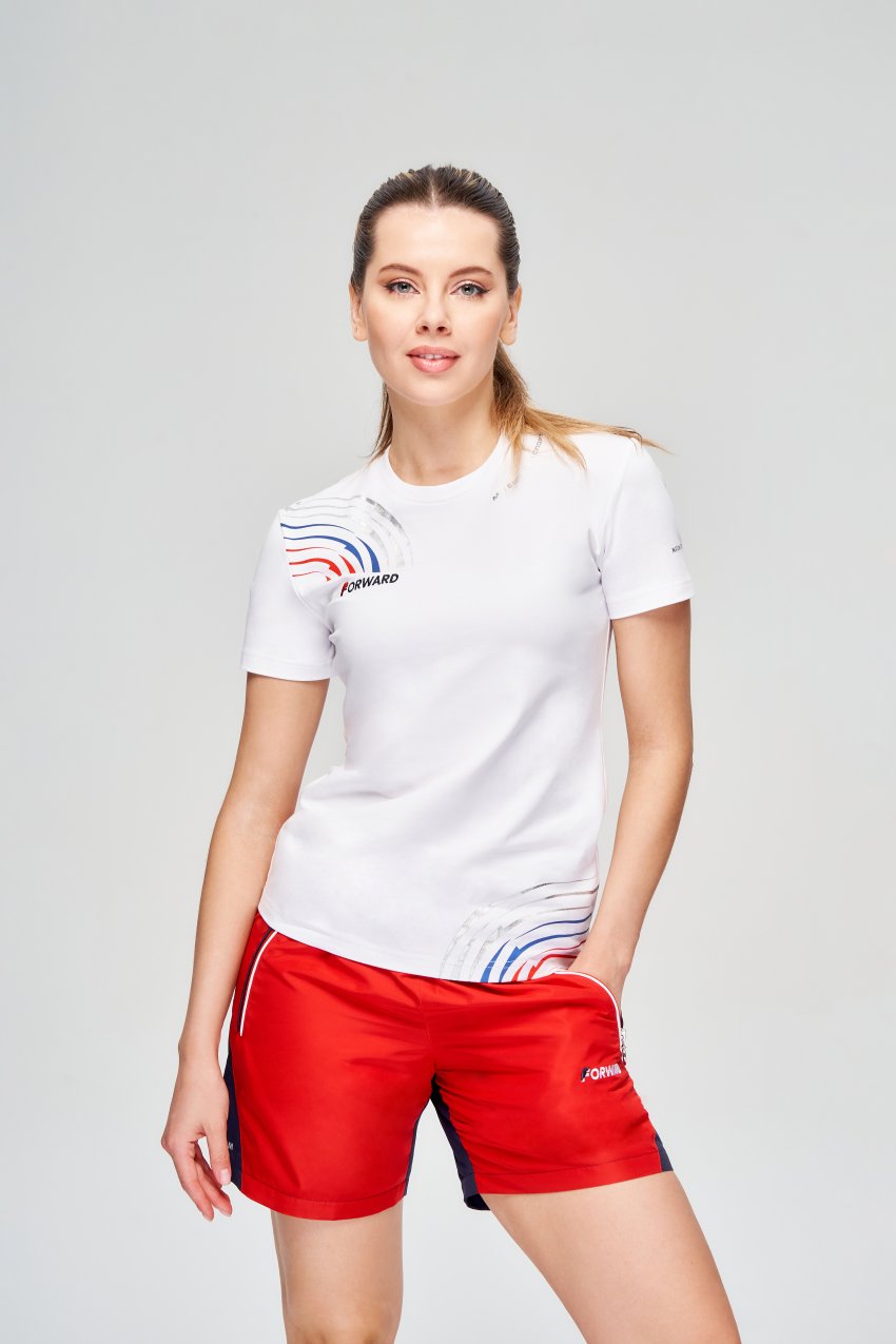 Футболка с коротким рукавом женская