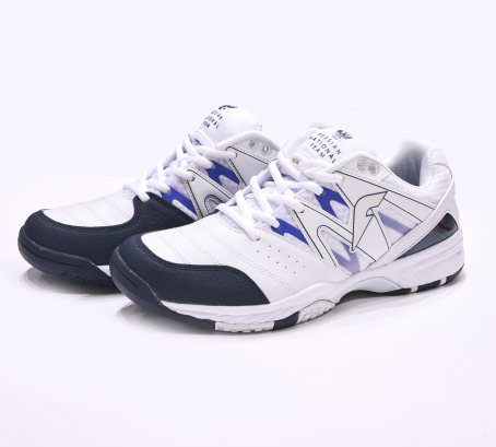 Кроссовки для зала (белый/голубой)