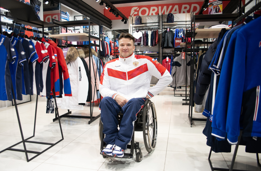 Спортивную одежду Forward носят спортсмены-паралимпийцы Российской сборной