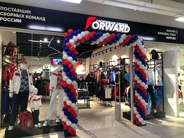 Открытие магазина Forward в Красноярске