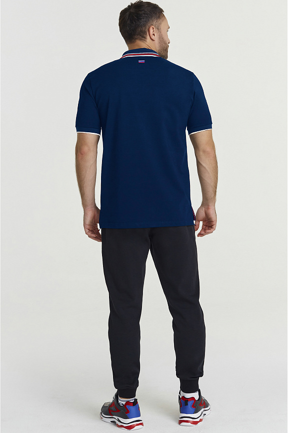 M13230G-NN221 Рубашка поло мужская (синий) фото 3