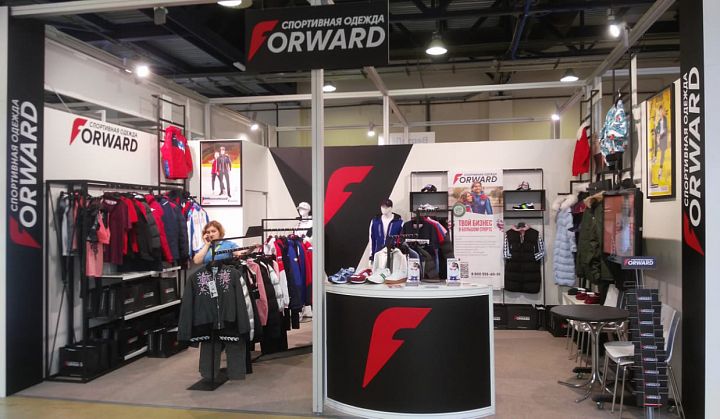 FORWARD открыл стенд на выставке по франшизе. FORWARD на выставке по франшизе.