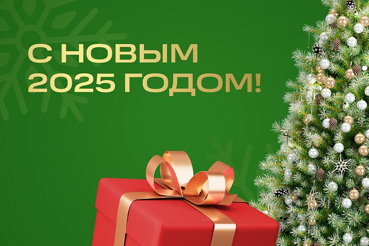 С наступающим Новым годом!