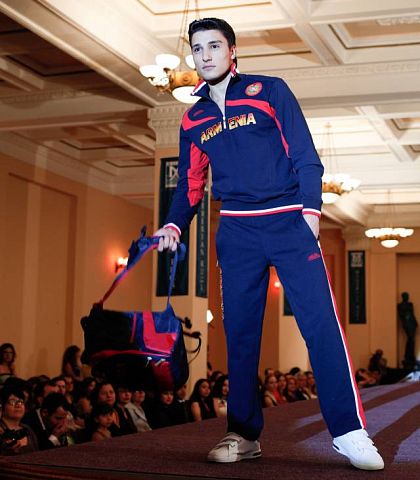 Показ спортивной одежды Национальной Олимпийской сборной команды Армении