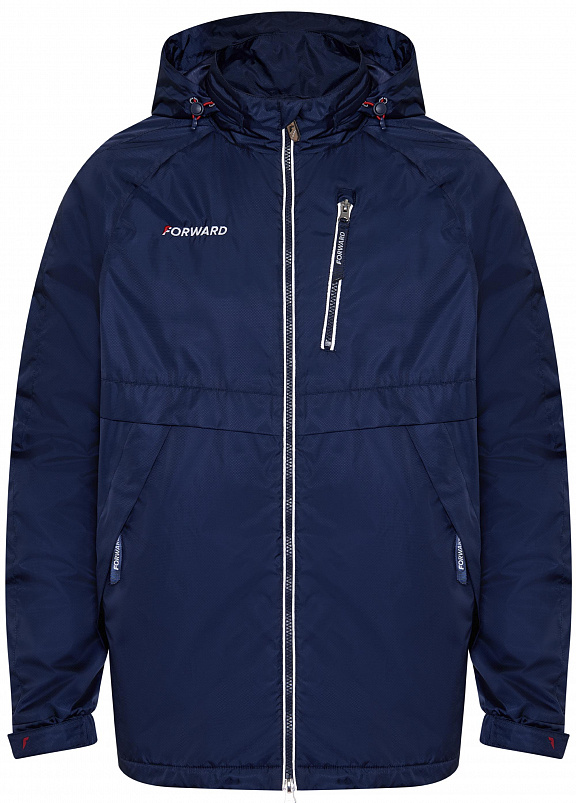 M09120P-NN222 Куртка на флисовой подкладке мужская (синий)