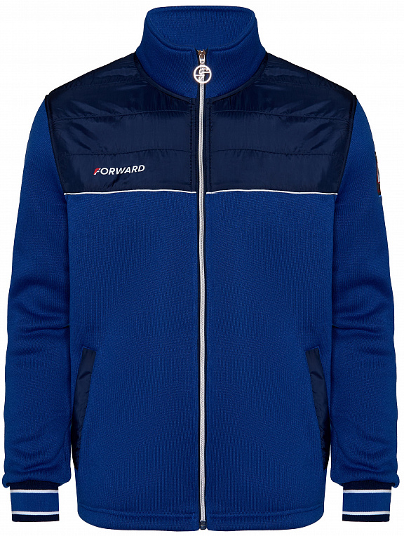M06110G-NI212 Куртка флисовая мужская (синий/голубой)