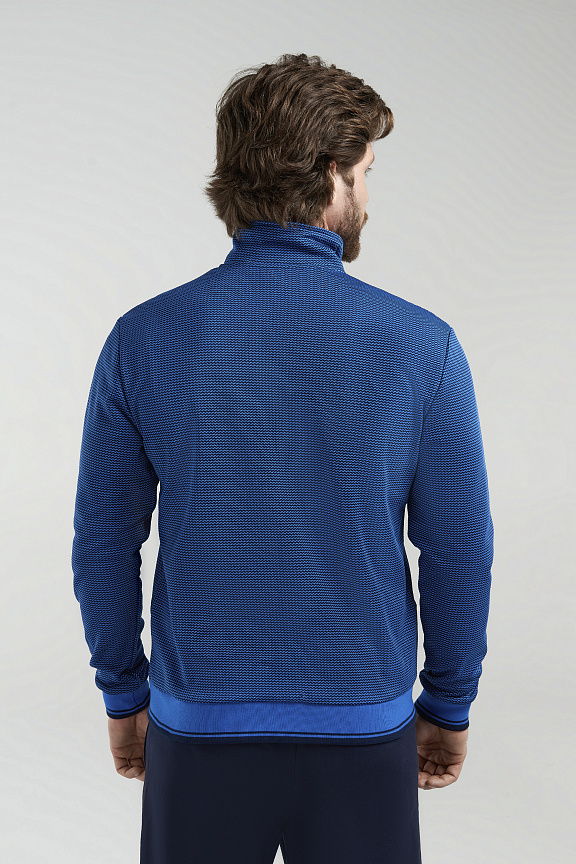 M06110P-IN222 Куртка флисовая мужская (голубой/синий) фото 6