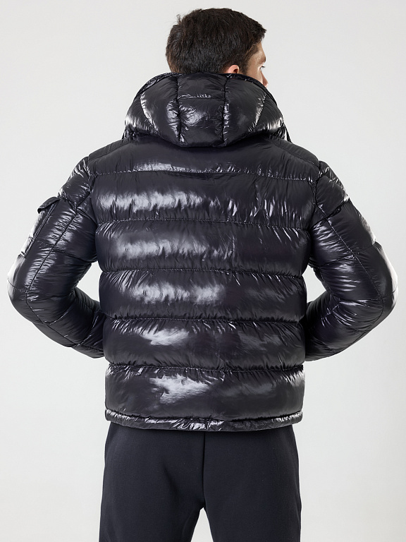 M08230P-BB232 Куртка утепленная мужская (черный/черный) фото 8