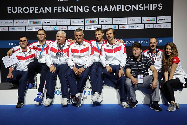Российские фехтовальщики стали первыми в медальном зачёте
