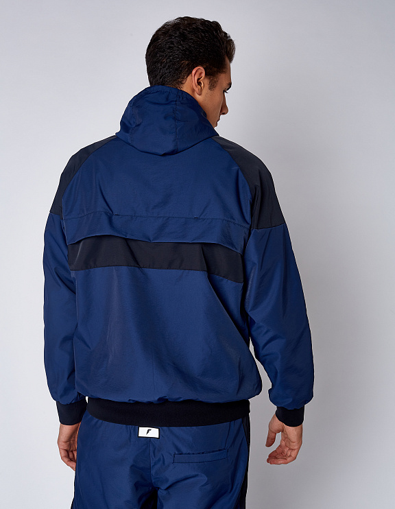 U05101FS-NB182 Куртка спортивная унисекс (синий/черный) фото 2