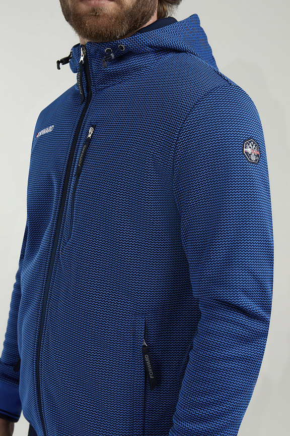 M06120G-IN222 Куртка флисовая мужская (голубой/синий) фото 11