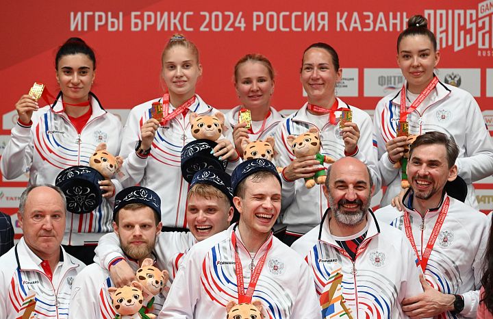 Россияне стали чемпионами Игр БРИКС по настольному теннису Россияне стали чемпионами Игр БРИКС по настольному теннису