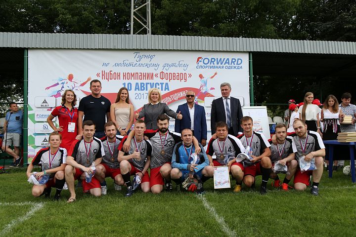 Компания FORWARD отметила День физкультурника футбольным турниром