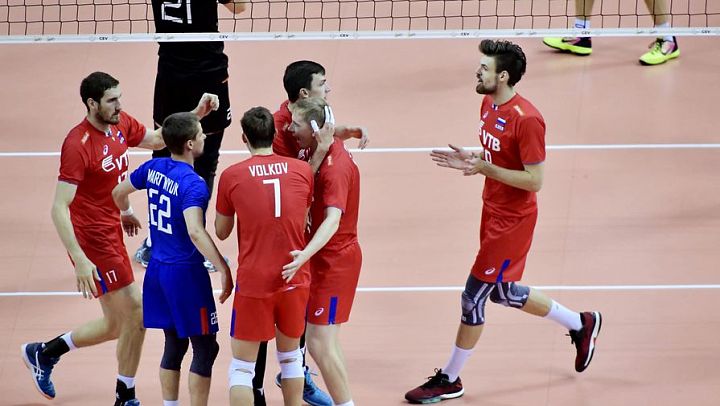 Долгожданная победа сборной России по волейболу на Чемпионате Европы!