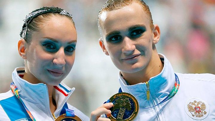 Российский микст-дуэт взял «золото» на чемпионате мира по водным видам спорта Российский микст-дуэт взял «золото» на чемпионате мира по водным видам спорта