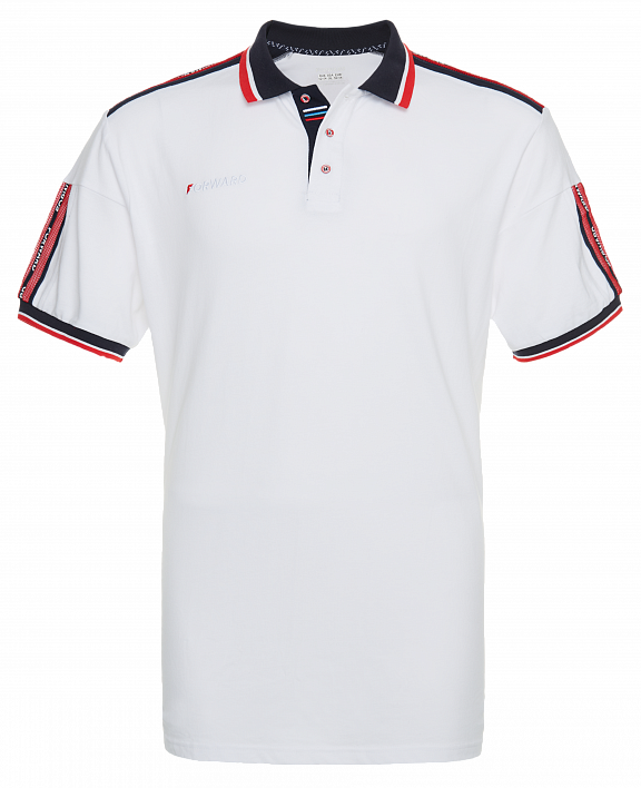 M13210G-WW231 Рубашка поло мужская (белый/белый)