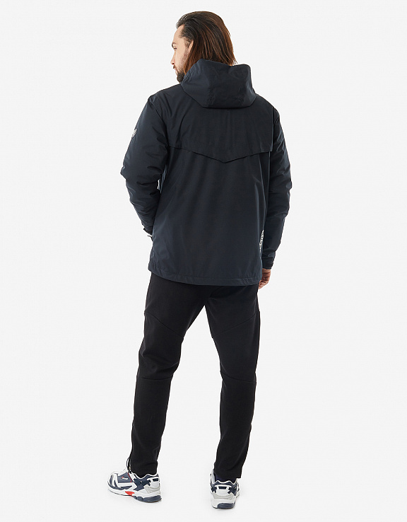 M09110G-BB191 Куртка на флисовой подкладке (черный) фото 4