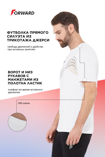 Футболка короткий рукав мужская