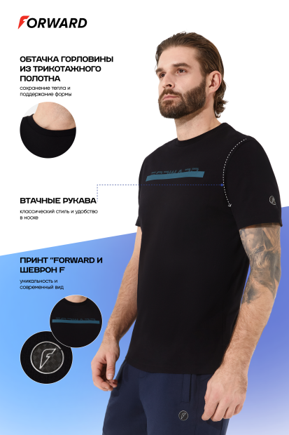 Футболка короткий рукав мужская